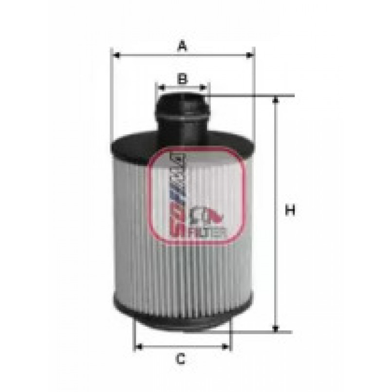 S 5160 PE SOFIMA Фільтр оливи